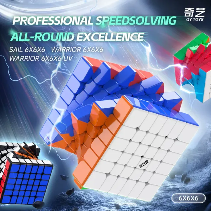 QiYi Warrior 6x6 (Magnetic + UV)