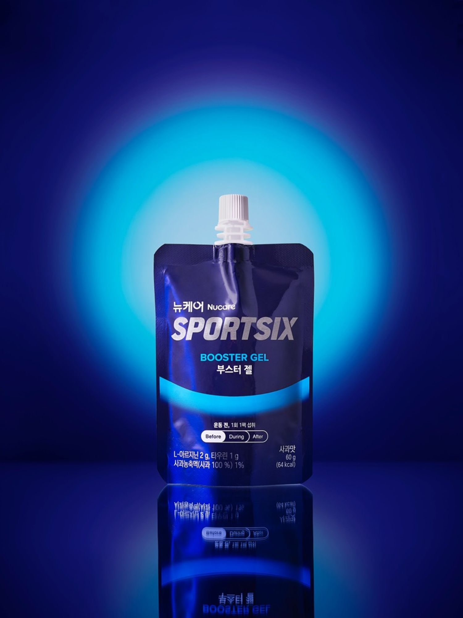 SPORTSIX Booster Gel - 60 гр /Спортын дасгалын өмнөх сэргэлт/