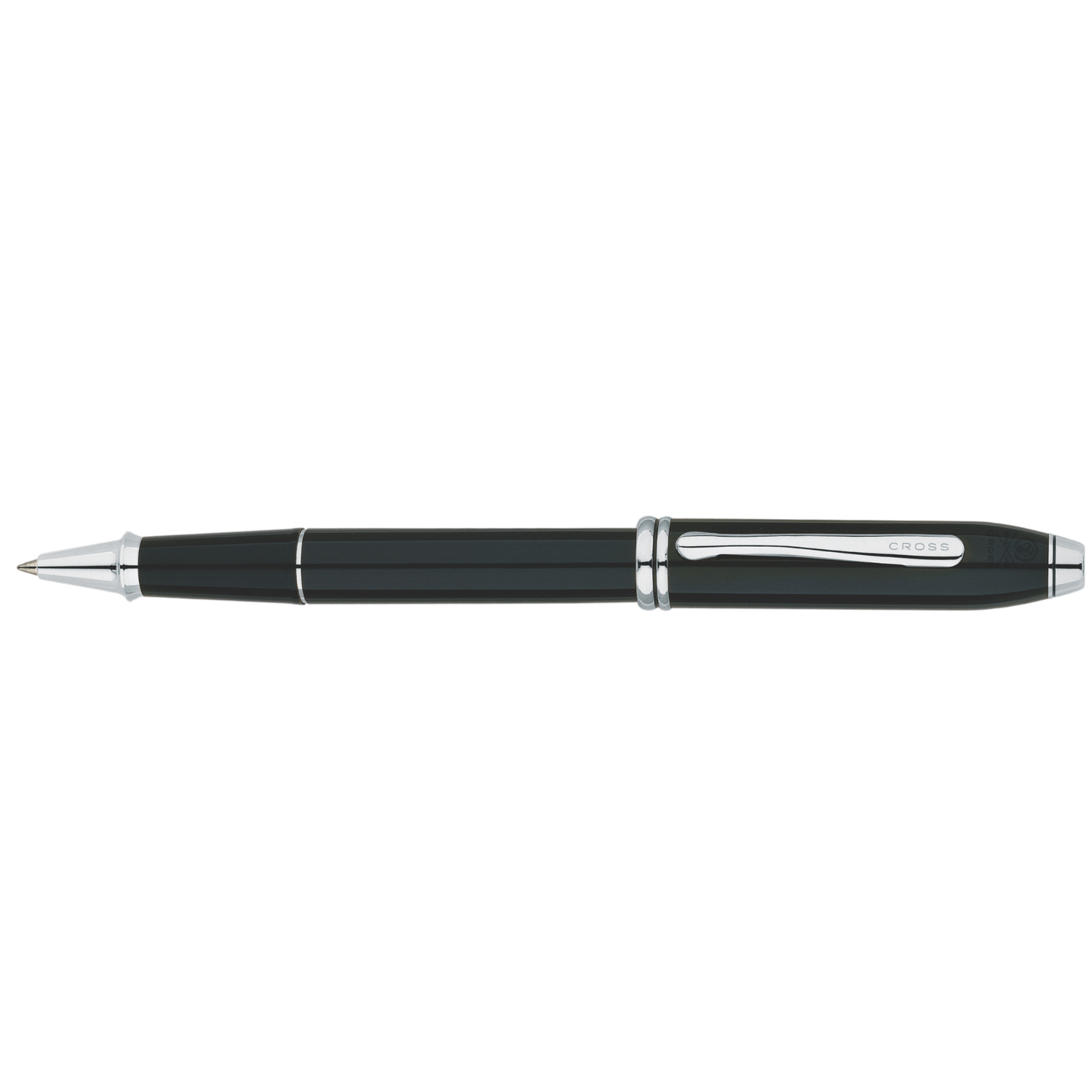 Cross Townsend® Black Lacquer with Polished Chrome Appointments Rollerball Pen
