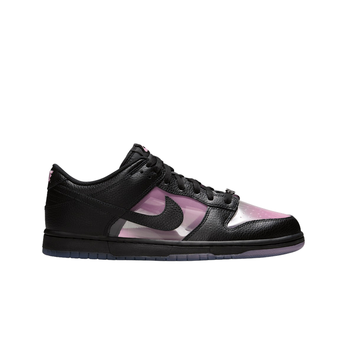 Nike Dunk Low Black and Pink Rise