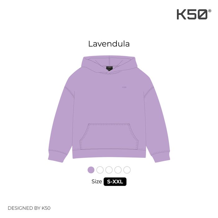 Small Logo Hoodie - Lavendula