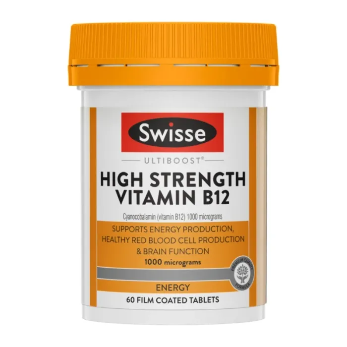 Витамин B12 / Swisse Ultiboost High Strength Vitamin B12