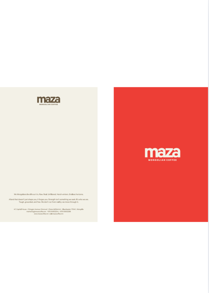 "Маза" мэндчилгээний карт