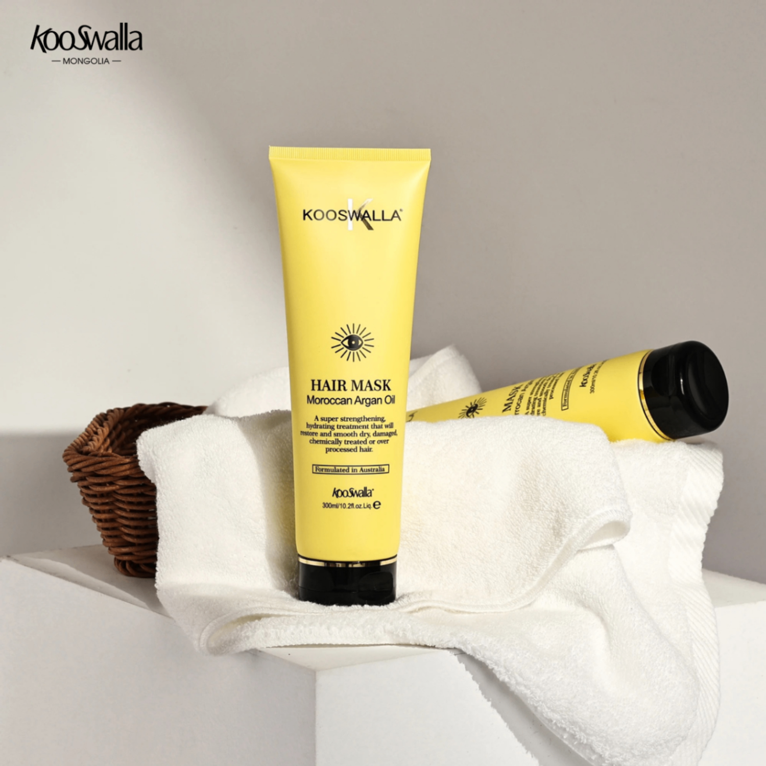 Арган ойлтой үсний тэжээлийн маск