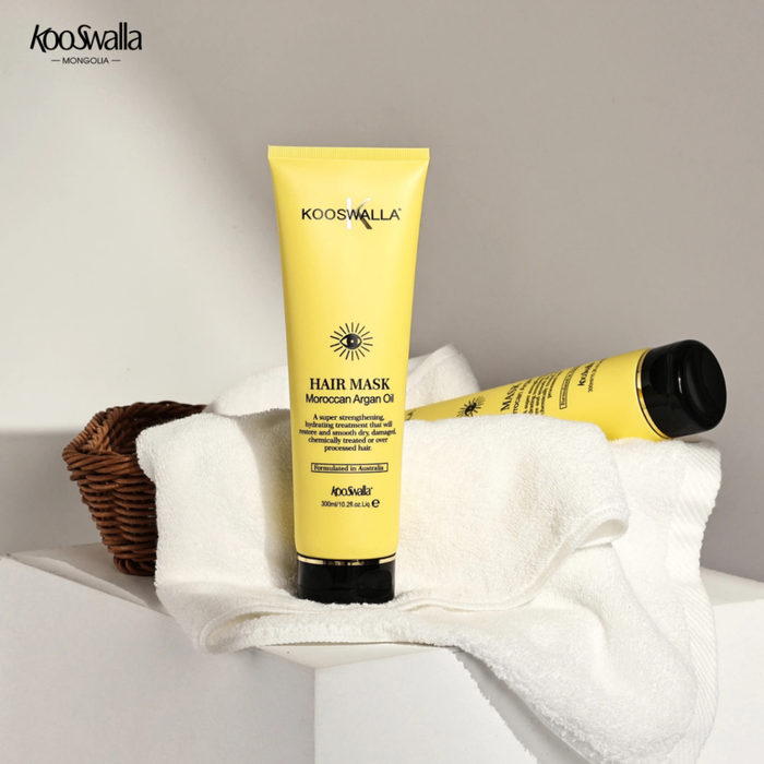 Арган ойлтой үсний тэжээлийн маск