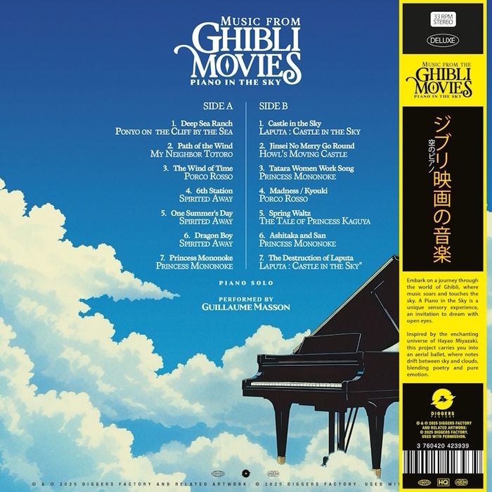 Ghibli movies anime Piano