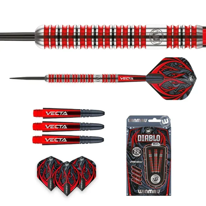 Winmau DIABLO Tungsten 90%
