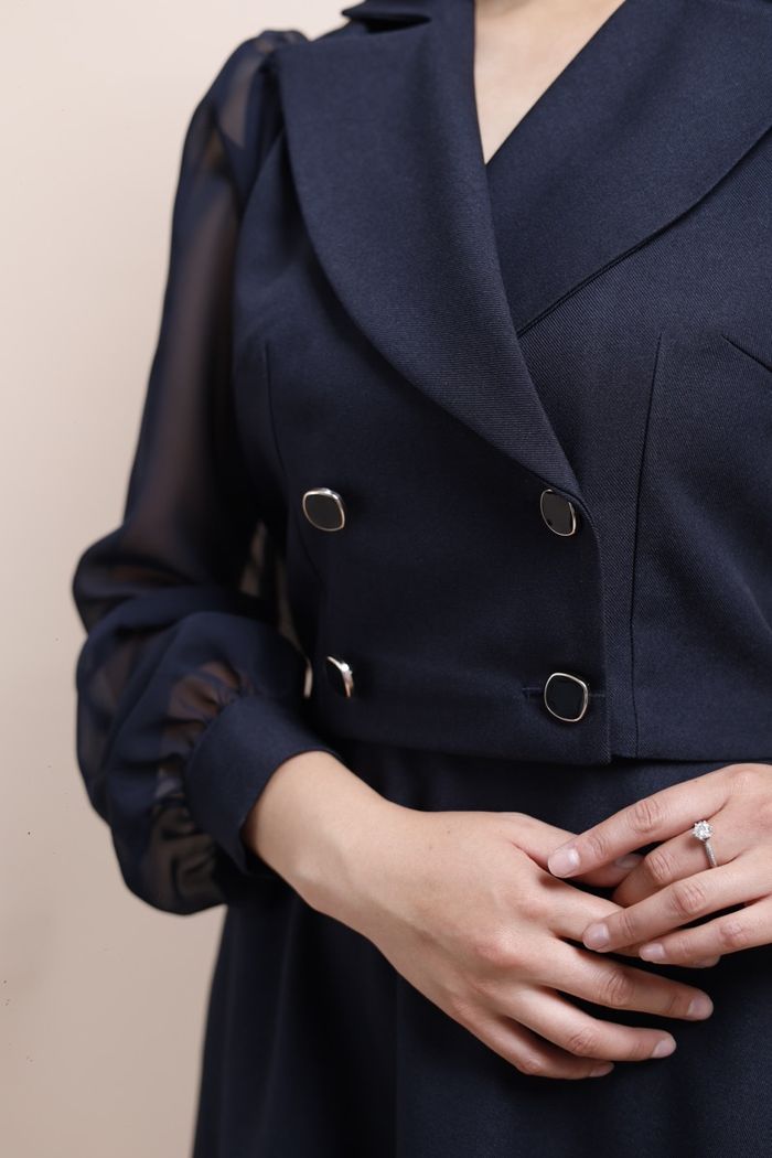 Тансаг элегант хослол хар хөх 