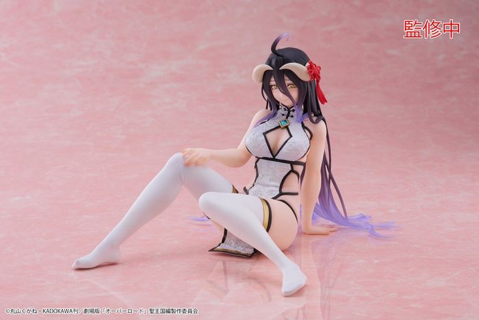 Desktop Cute Figure Overlord Albedo: Chinese Dress Ver.