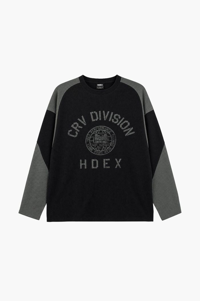 Division Waffle Curved Long Sleeve