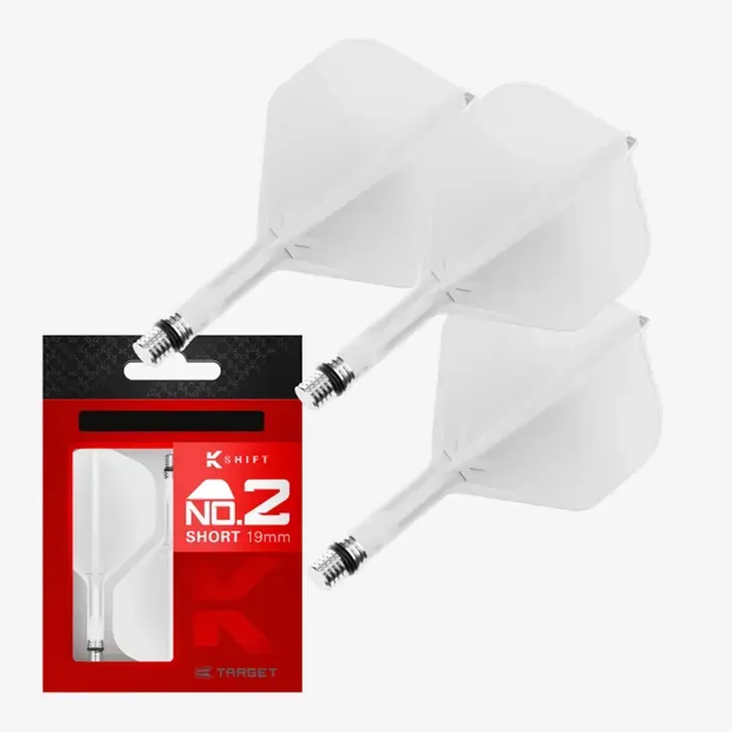 TARGET K-Shift No.2 - White (Эргэдэг үргэлж далбаа)
