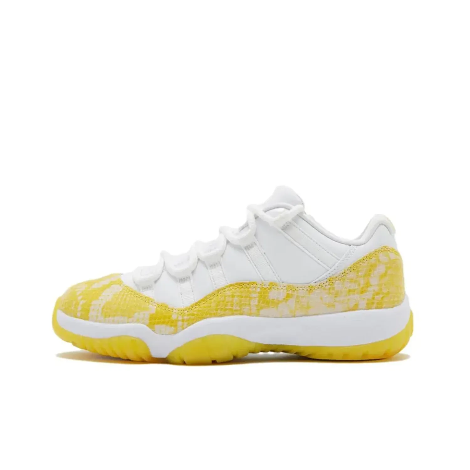 Jordan 11 Retro Low Yellow Snakeskin Women's