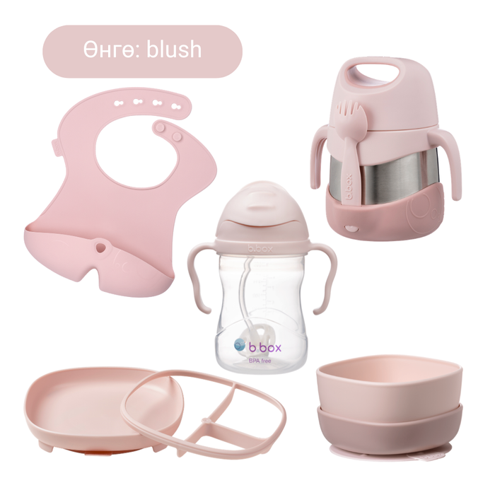 Бор хоолны иж бүрэн багц / The Ultimate Solid Food Bundle - blush