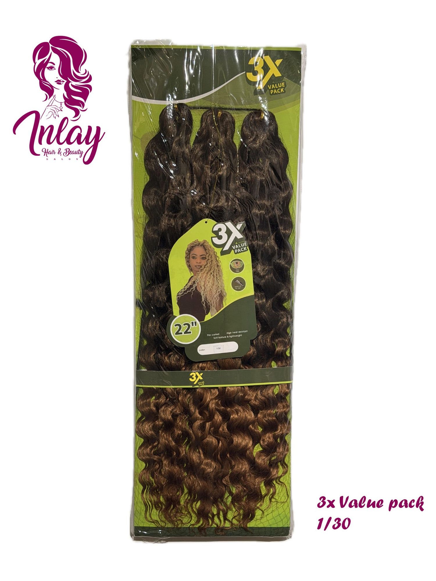 3X Value Pack Premium Braiding Hair 1/30