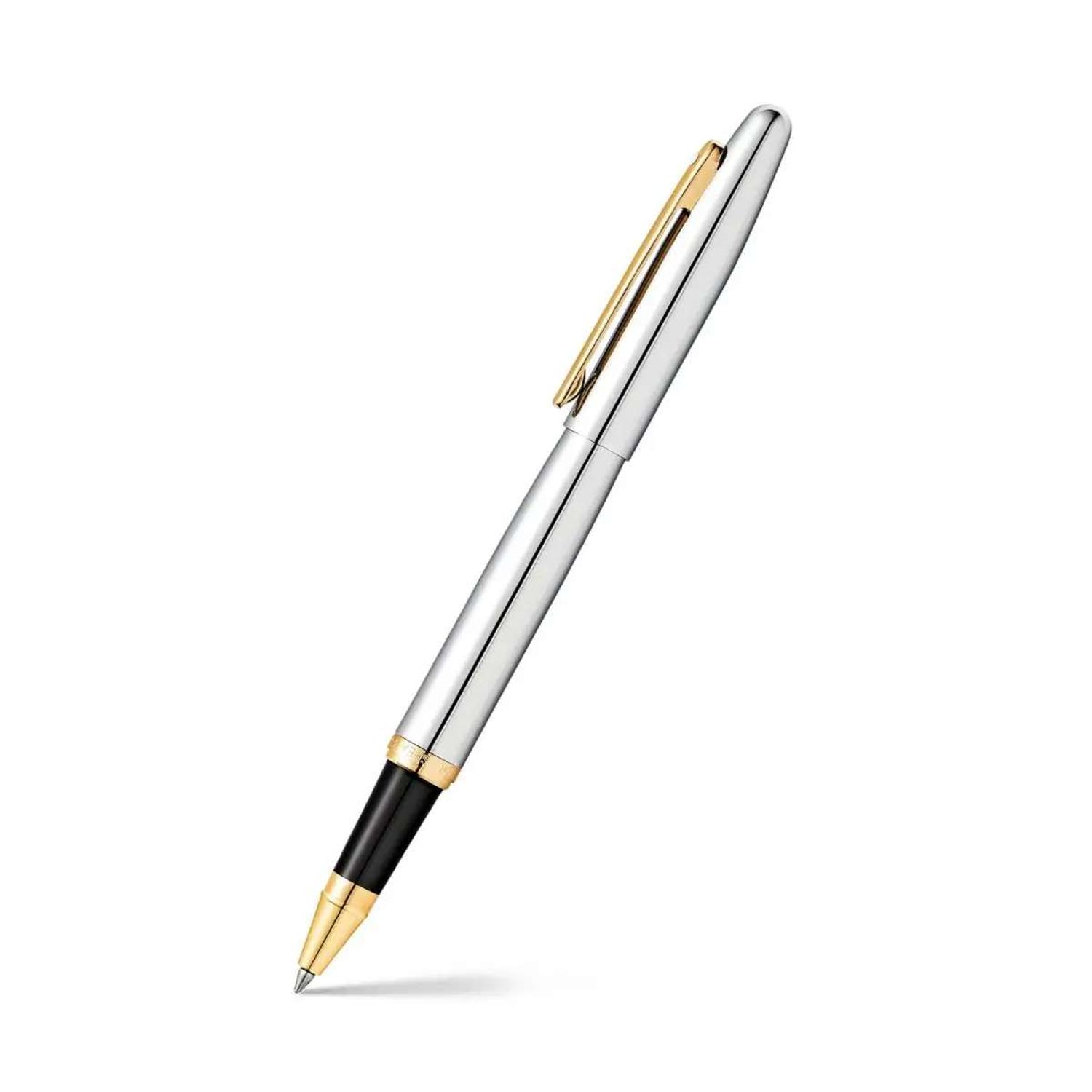 PEN SHEAFFER VFM E9422 Polished chrome with gold plated trims RB