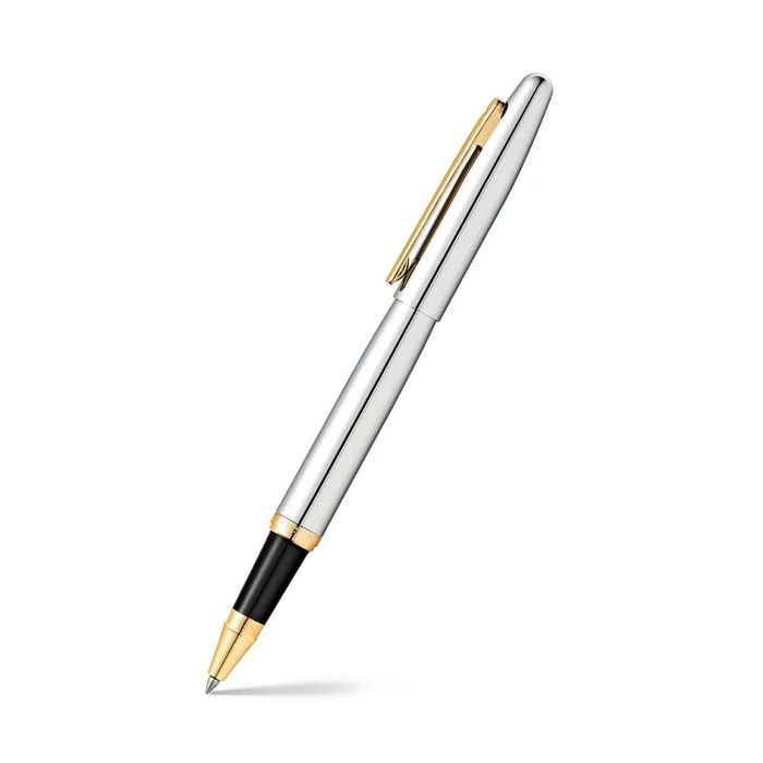 PEN SHEAFFER VFM E9422 Polished chrome with gold plated trims RB