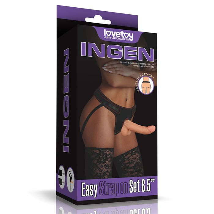 Easy Strap On Set 8.5''
