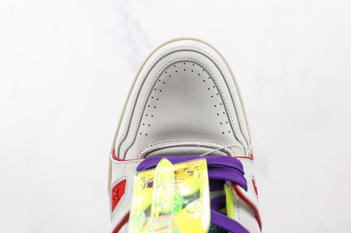 LOUIS VUITTON Trainer Upcycling Sneakers 'White Turquoise for China'