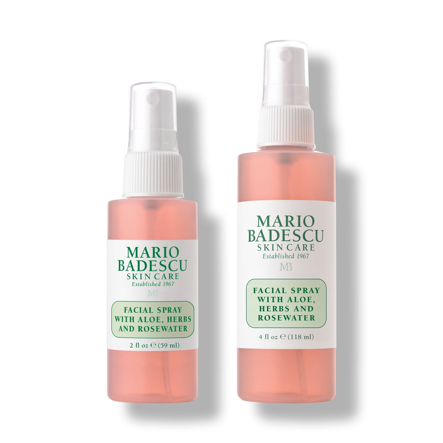 FACIAL SPRAY WITH ALOE, HERBS AND ROSEWATER 