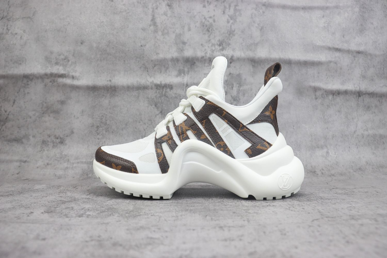 Louis Vuitton Wmns Archlight Sneaker 'White Brown'