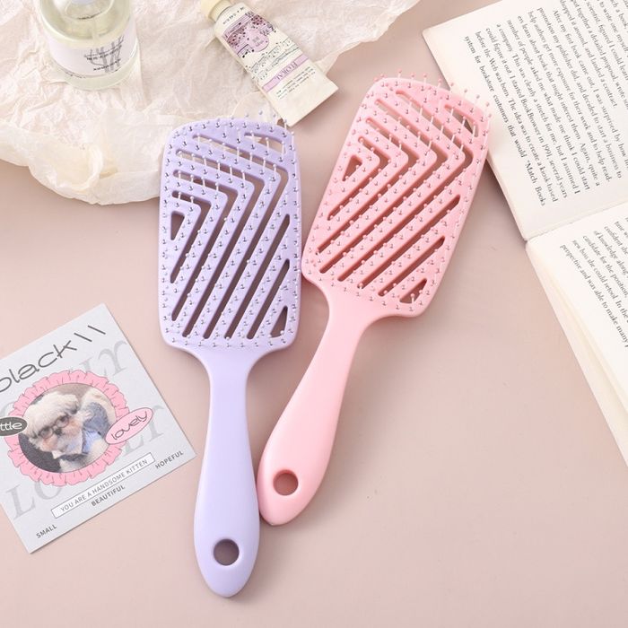Perfectfit Series 7-shaped Hollow Dual-purpose Comb