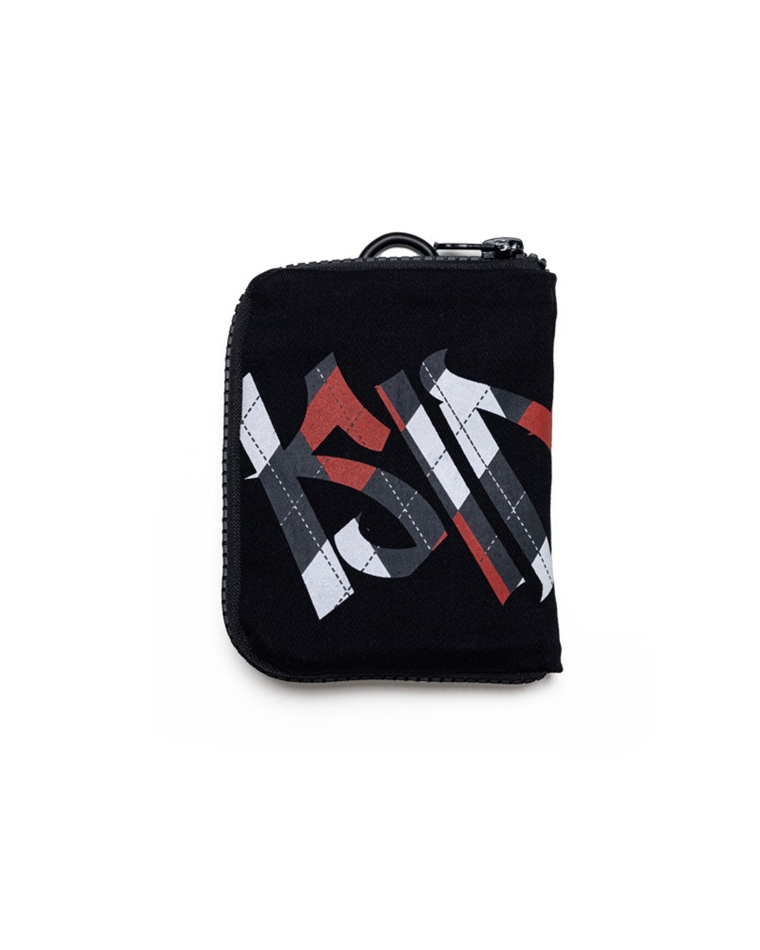 Argyle Zipper  Wallet