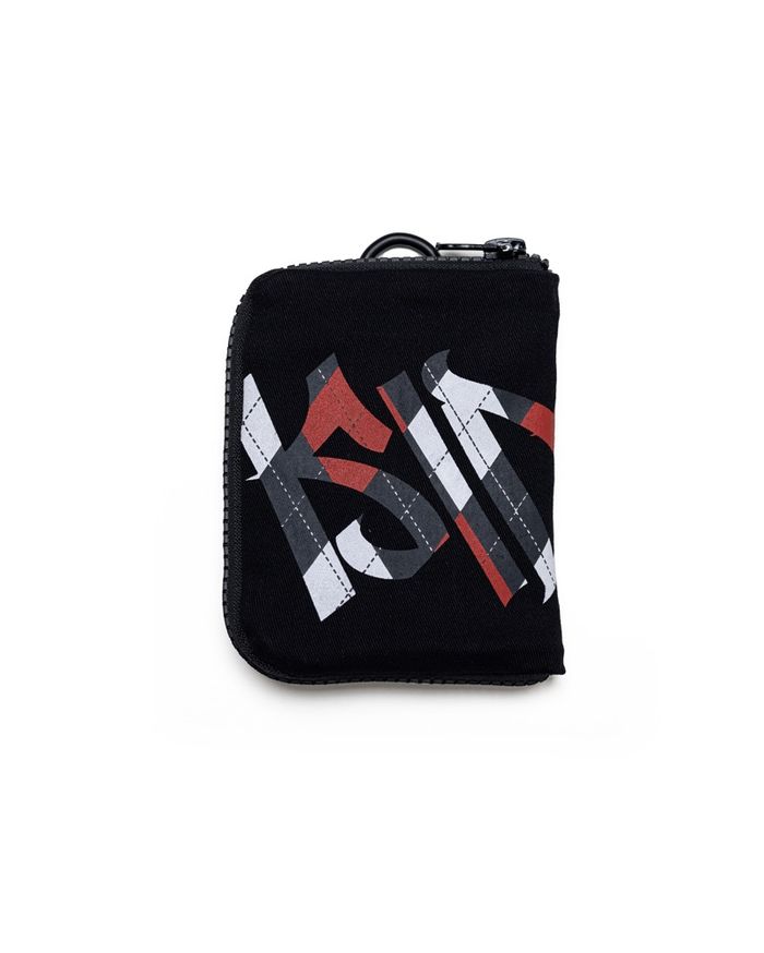Argyle Zipper  Wallet