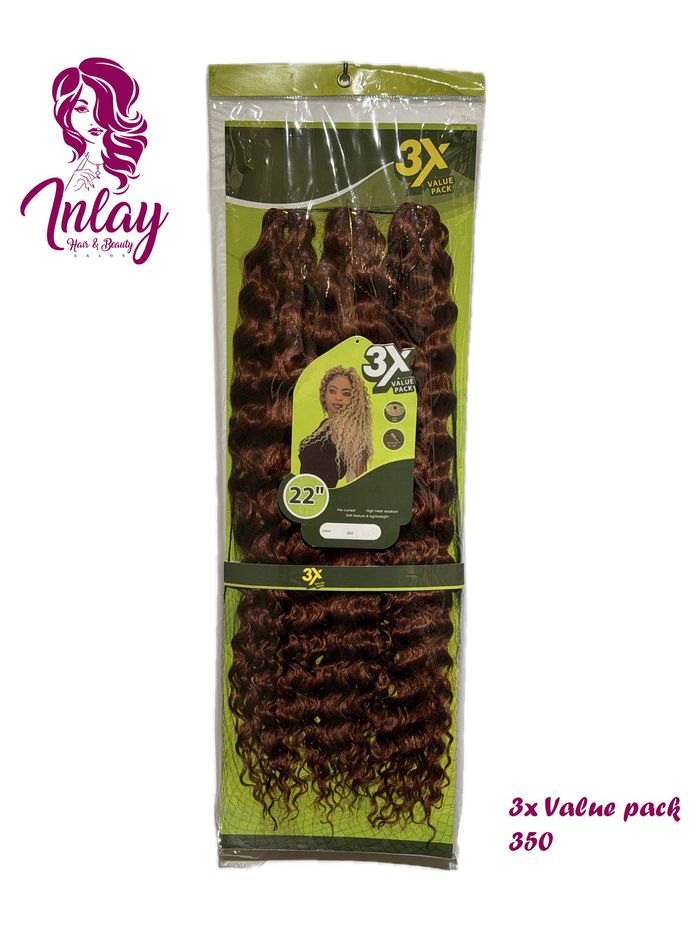 3X Value Pack Premium Braiding Hair 350