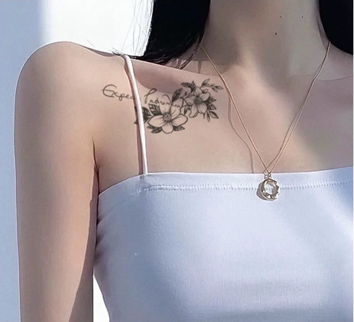 Эгэмний цэцэг Усан шивээс