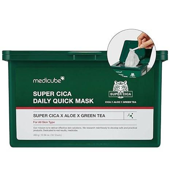 Super Cica Daily Quick Facial Masks (30 Sheets)