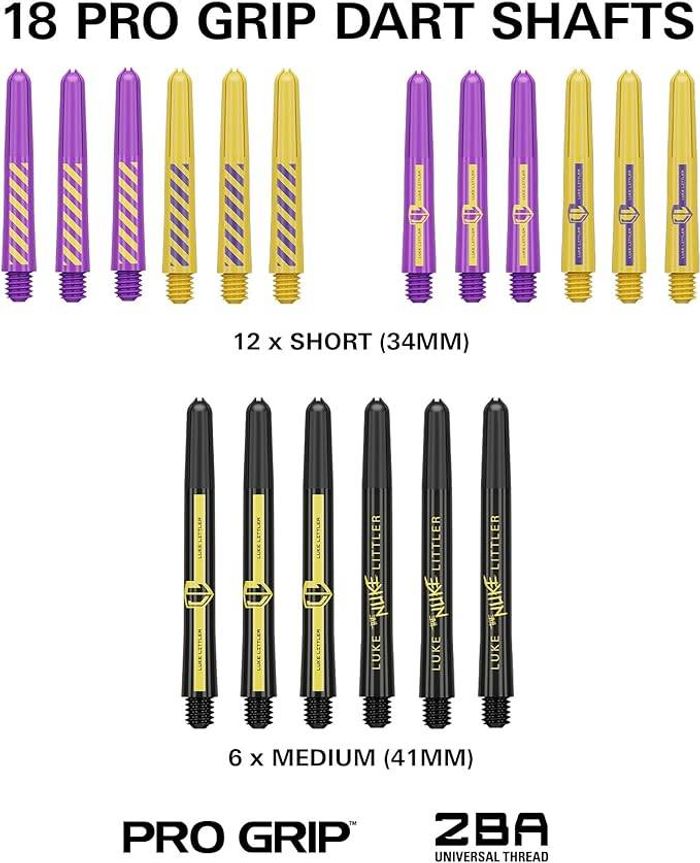 Target Luke "The Nuke" Littler 100PC Dart Set Brass