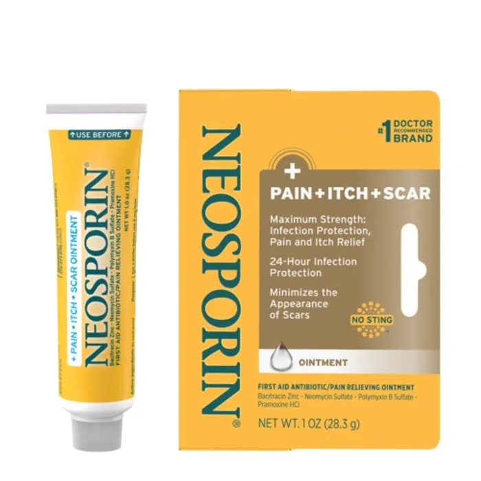 Neosporin Pain, Itch & Scar First Aid Antibiotic Ointment
