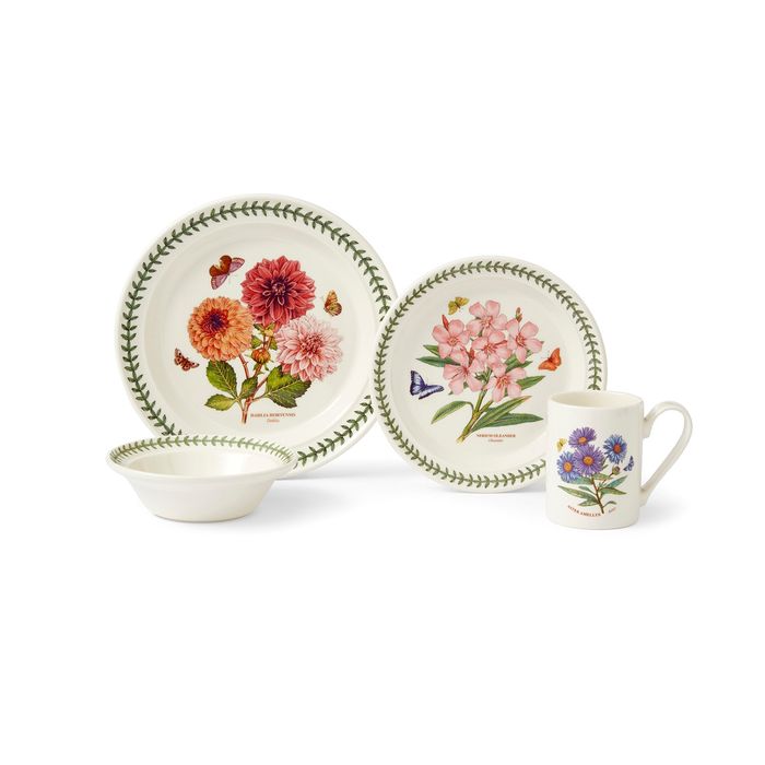 4 Piece Motif Set Botanic Garden 