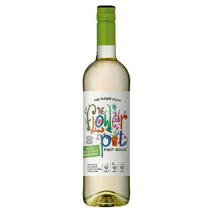 Вино The flower pot pinot grigio цагаан 750гр - 6 ширхэг