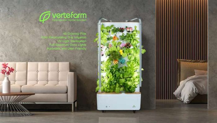 VerteFarm Тасалгааны нөхцөлд ургамал тарих Гидропоник төхөөрөмж