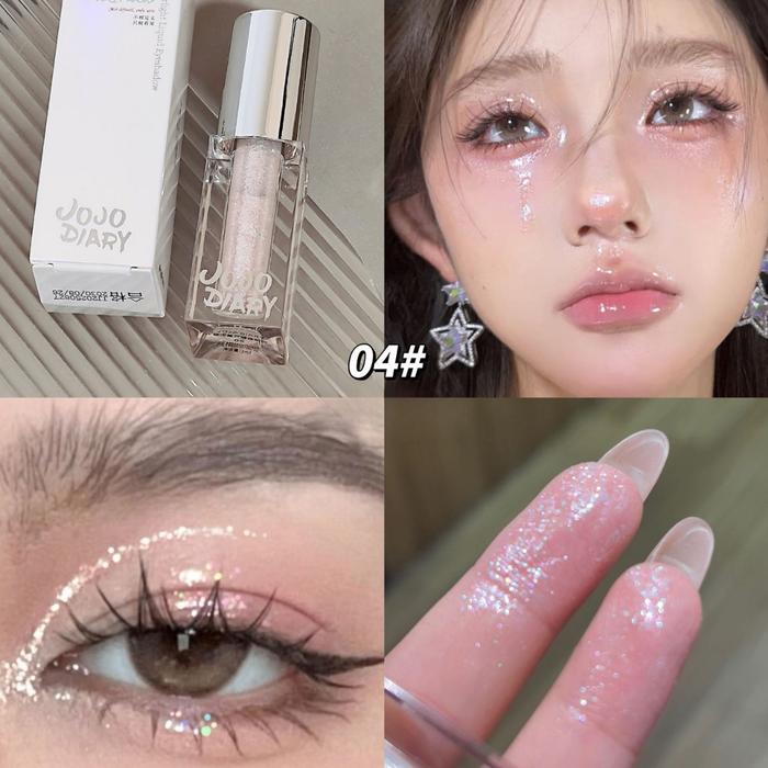 ✨ Нүдний гялалздаг шингэн саа (Jojo Diary Liquid Glitter Eyeshadow)