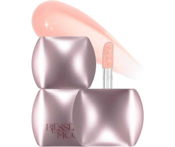 She is Blessed Moon Veil Mood Lip Gloss 01 Pink Toe Shoes