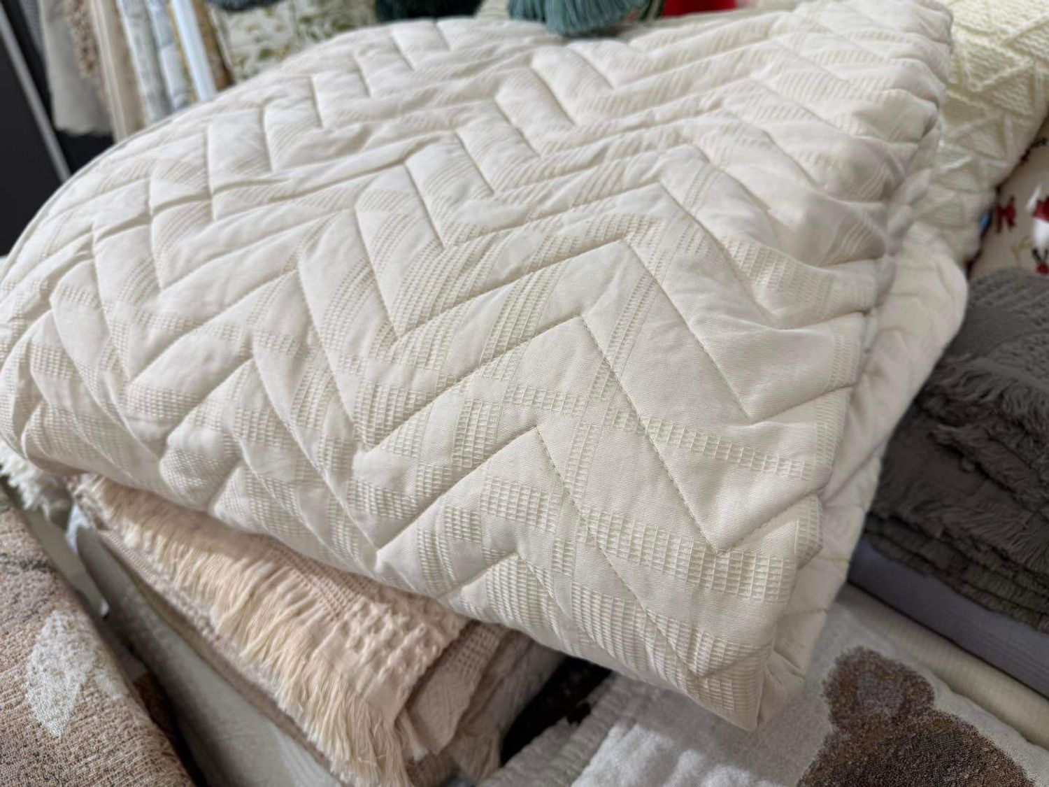 Зузаан сайн чанарын цэвэр даавуун ширмэл матрасны углаа 