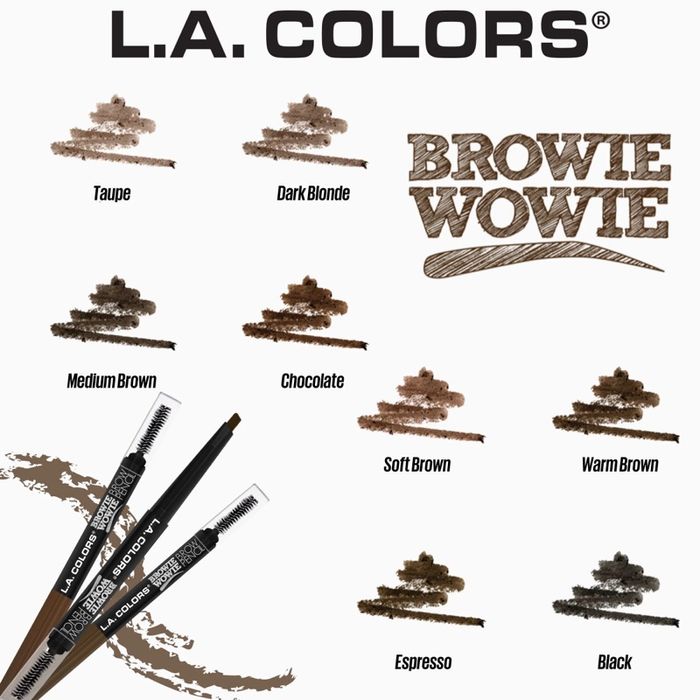 La colors brow pencil