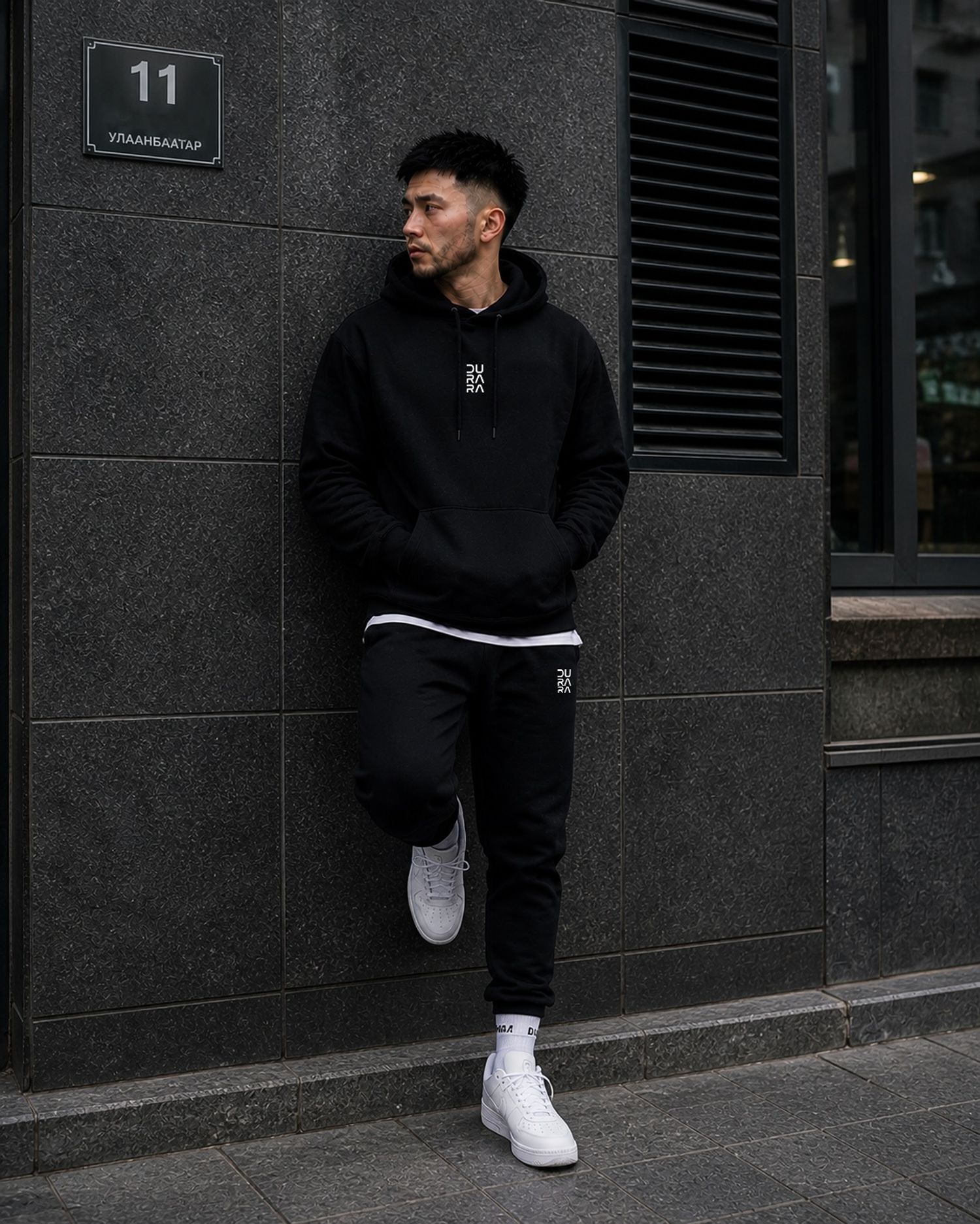 black suits