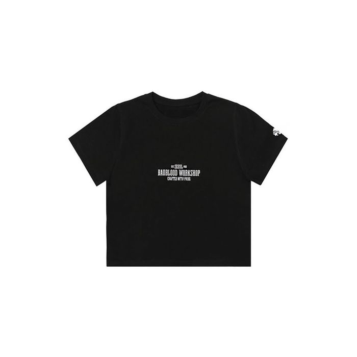 Workshop Baby Tee - Black