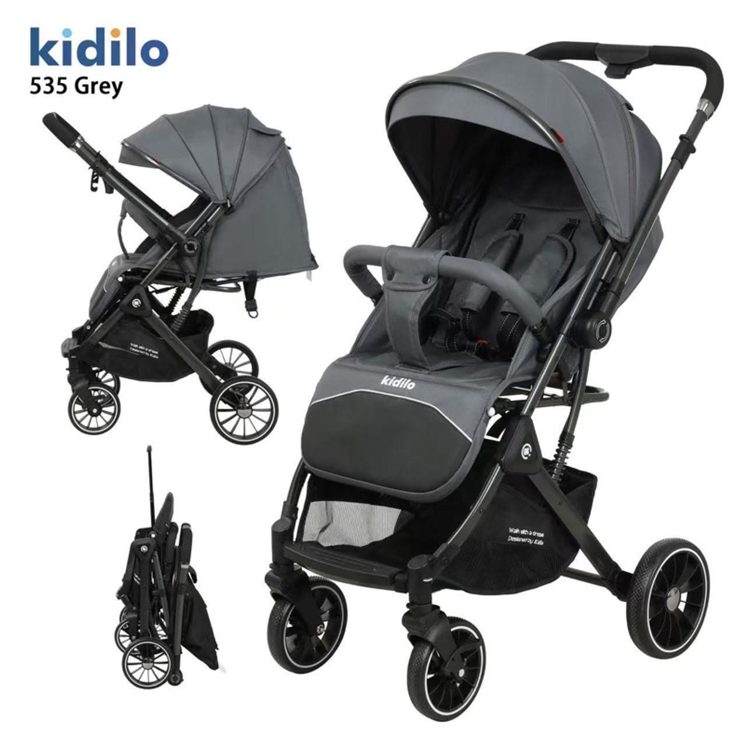 Kidilo гар шилждэг хөнгөн тэрэг