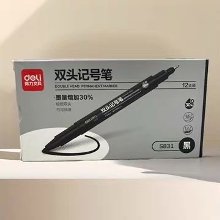 Double head permanent marker 