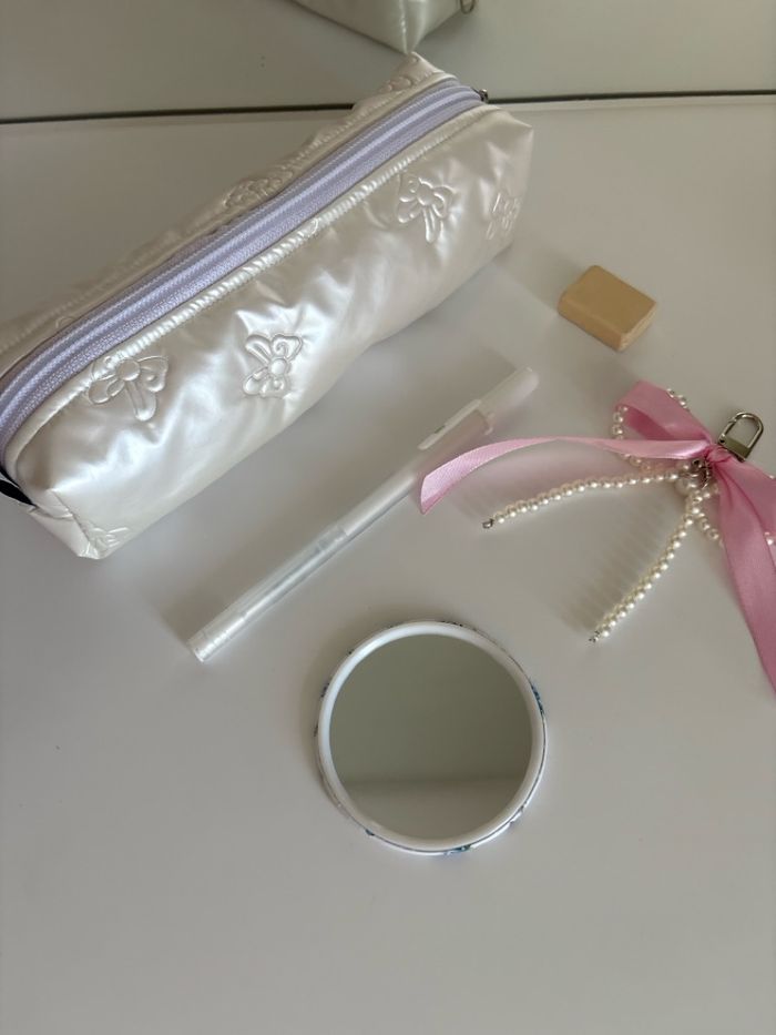 Pencil case white