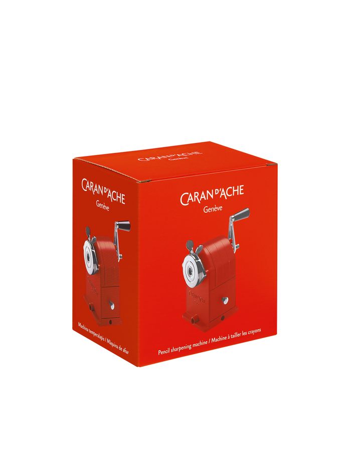 Caran d'Ache Pencil-sharpening machine metal - red
