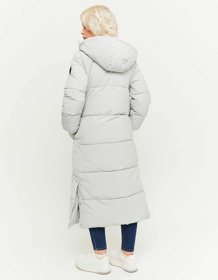 Long Heavy Padded Winter Jacket