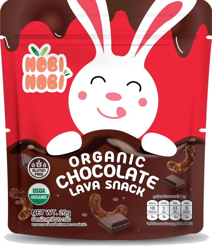 Organic Chocolate Lava Snack/ Шоколадтай чипс 