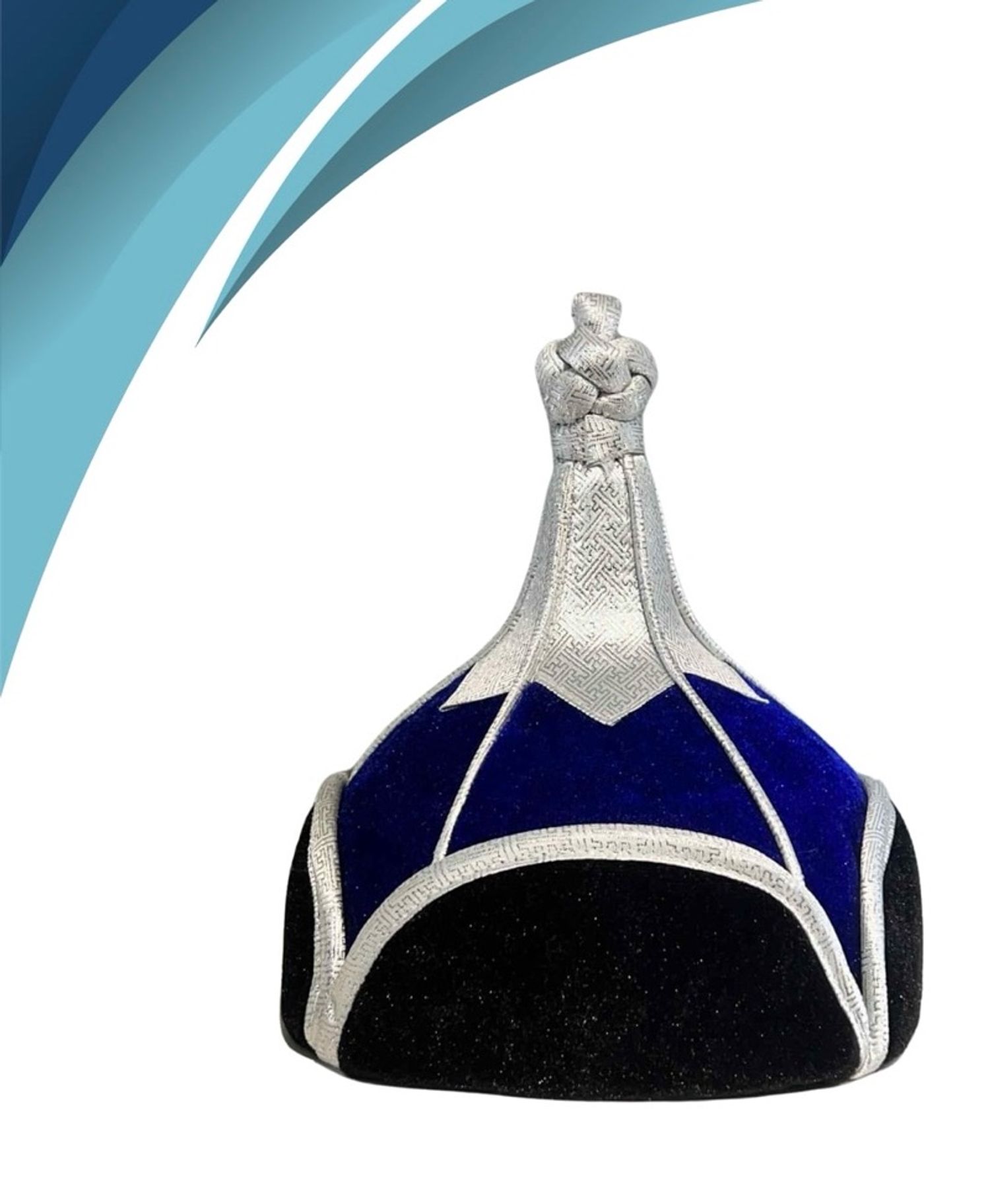 Жанжин Малгай ( Хөх)