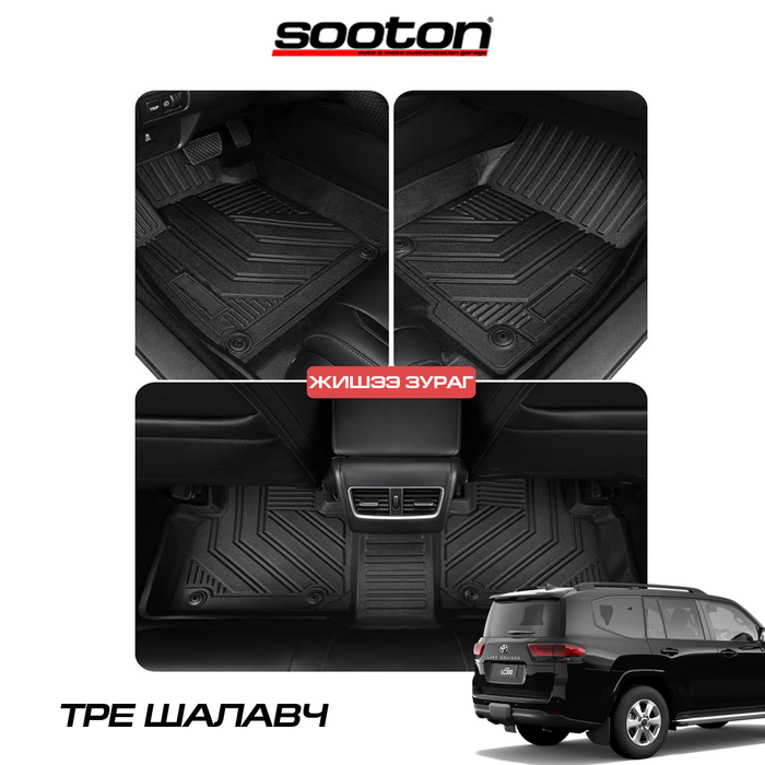 21-26 Land Cruiser 300 шалавч TPE