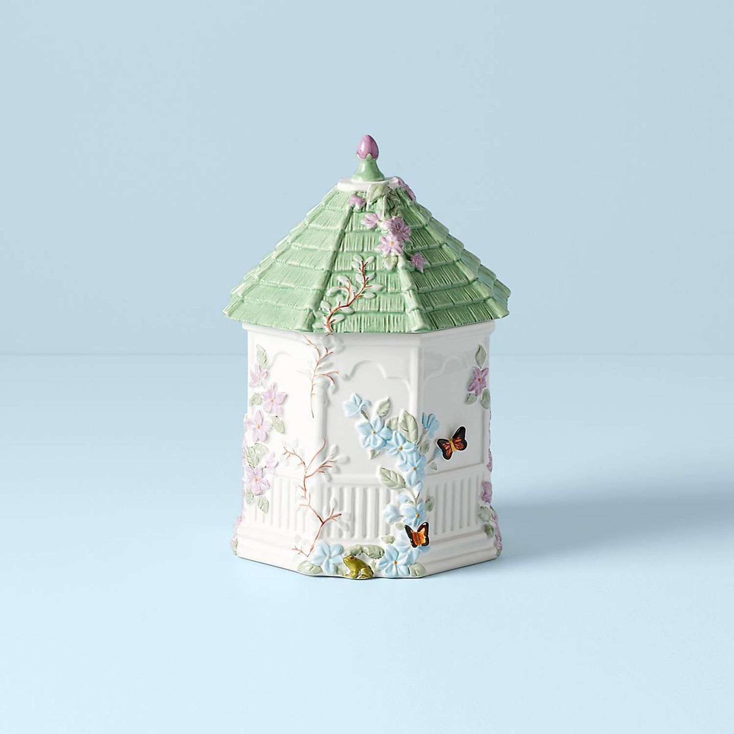 BUTTERFLY MEADOW GAZEBO COOKIE JAR